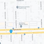 Severing ties with denominations, Theodore F. Williams erected a tent on the corner of West 8 Mile Road and Cherrylawn St. to take a stand on New Testament footing, p19 Random & Reminiscence