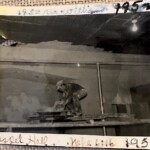 Mr. Williams plastering walls at the Grace Gospel Hall in Chicago 1951. Nehemiah 6:16