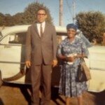 Theodore and Eunice Williams. If you can identify the make and model and year of the car email us at heavensurebible@gmail.com Bible teacher and evangelist Theodore F Williams Sr and his wife Eunice