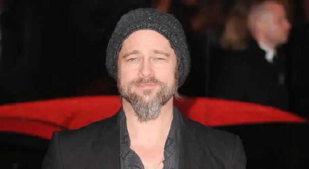 Brad Pitt, with a scraggly beard in 2010 - said it was just the way he felt - bored.