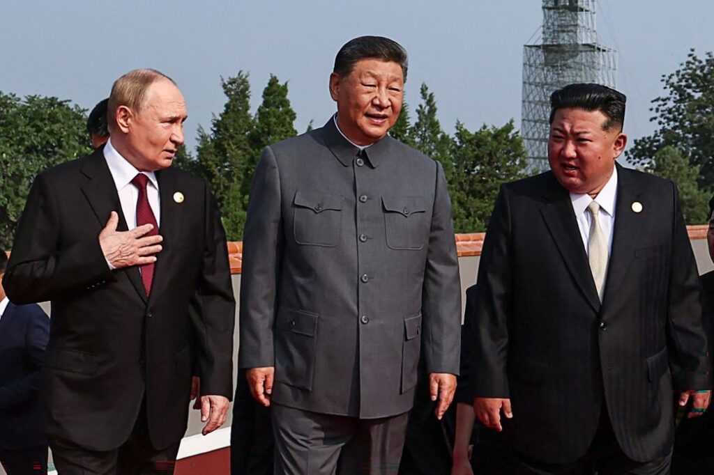Putin, Xi and Kim meet in China 2025