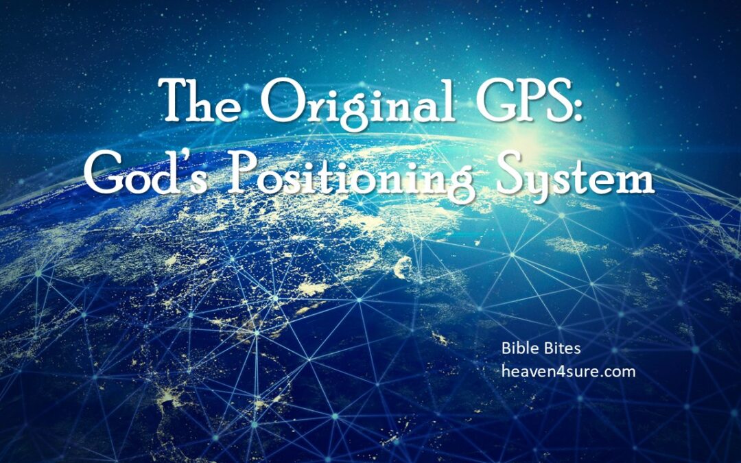 Earth from space with lines connecting dots to portray GPS activity - Global Positioning System