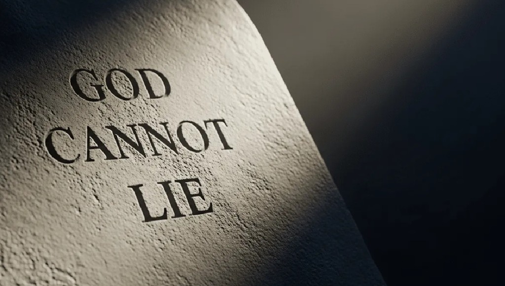 God cannot lie