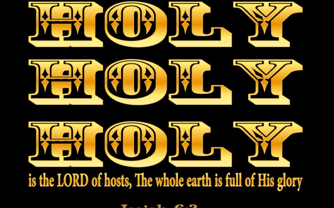 Thus Spake Isaiah When He Saw His Glory