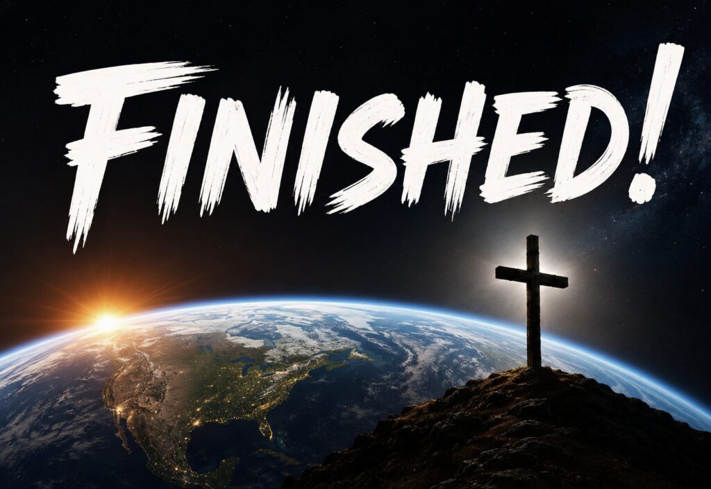The greatest word ever uttered: Finished! John 19:30