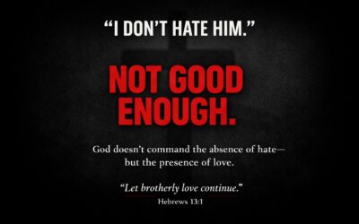 Hating Another Christian