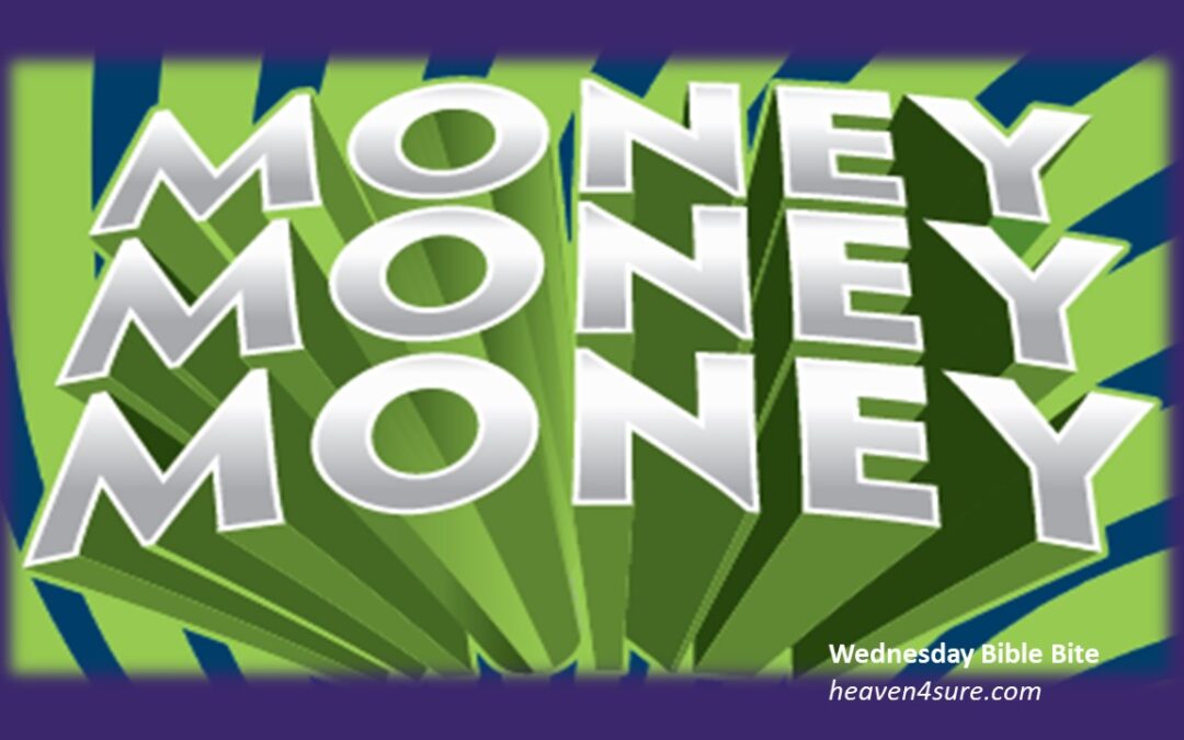 In a carnival style font - Money Money Money