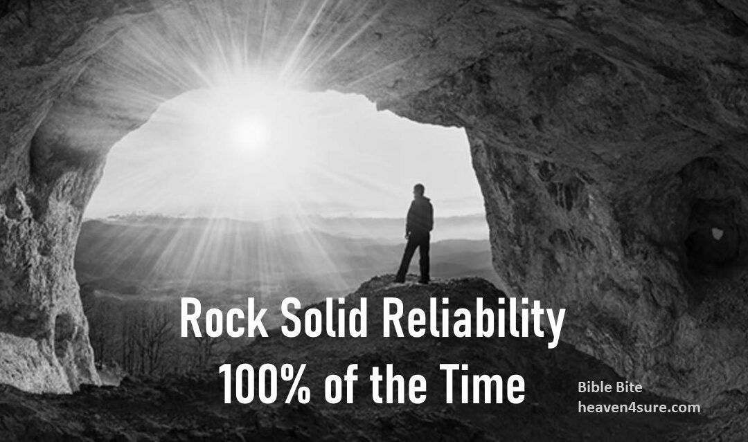 Rock Solid Reliability 100% of the Time